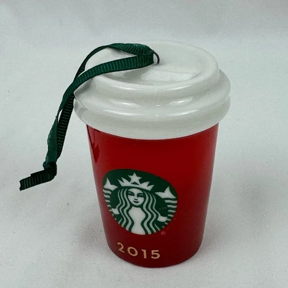 Starbucks | Holiday | Christmas Starbucks Ornament 25 Red Ceramic Coffee Cup  Holidays | Poshmark